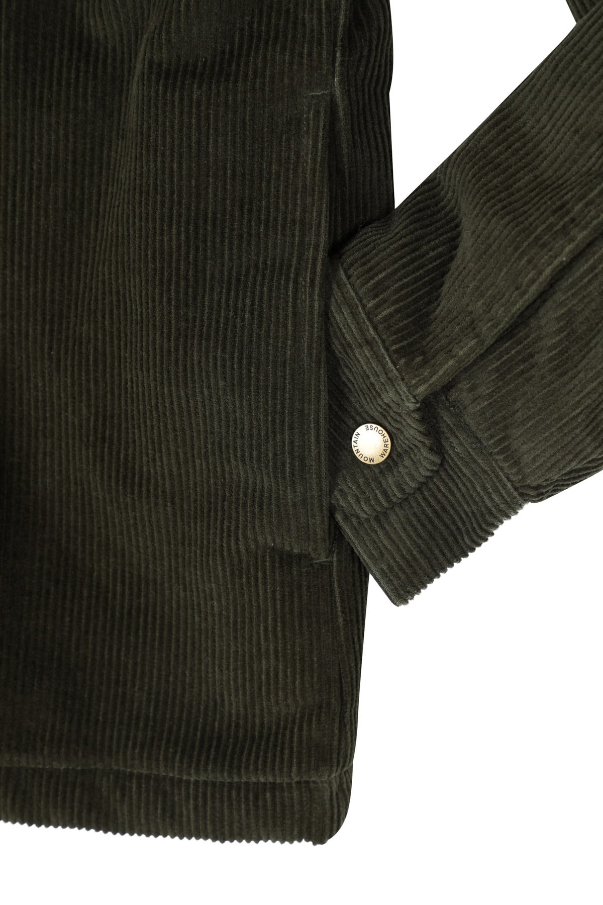 Chiswick Mens Cord Borg Lined Overshirt