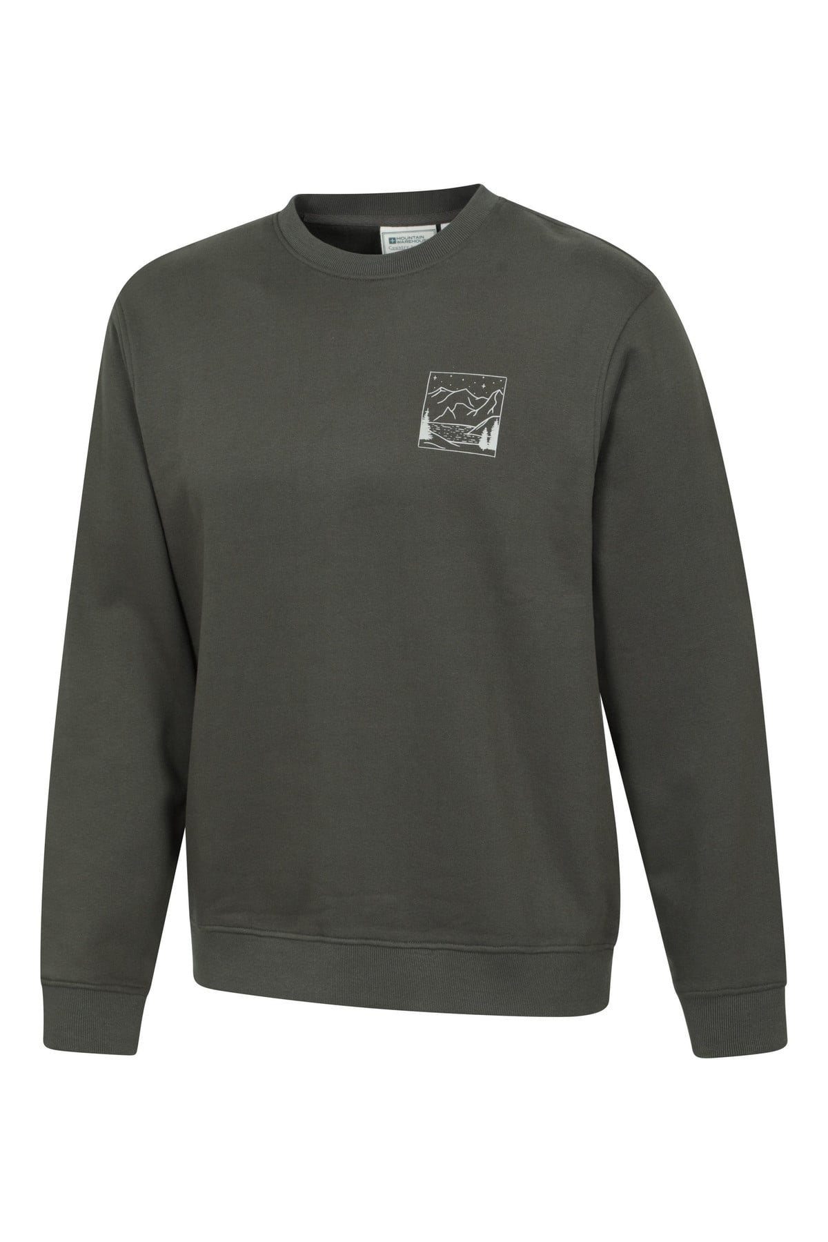 Mountain Scene Mens Graphic Sweatshirt