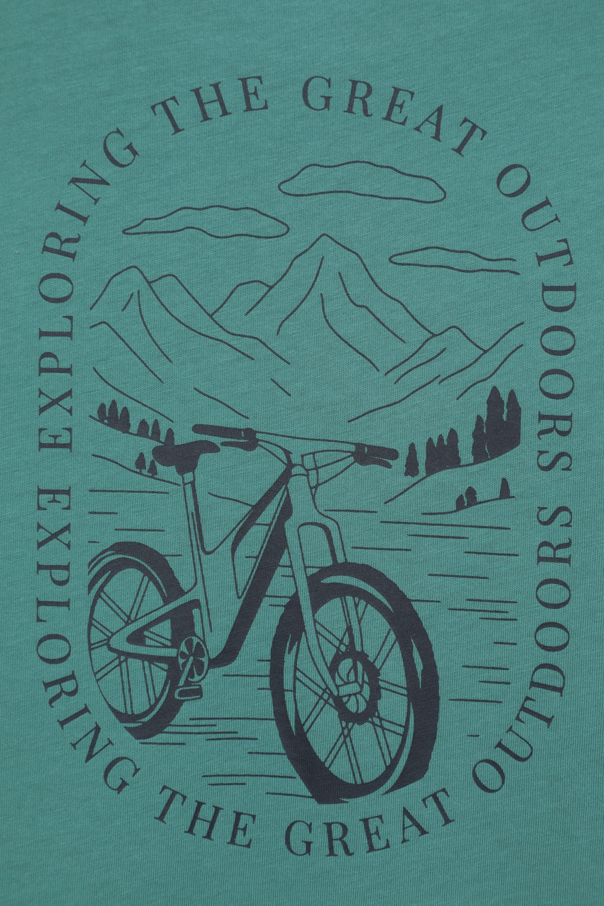 Bike Graphic Long Sleeve T-Shirt