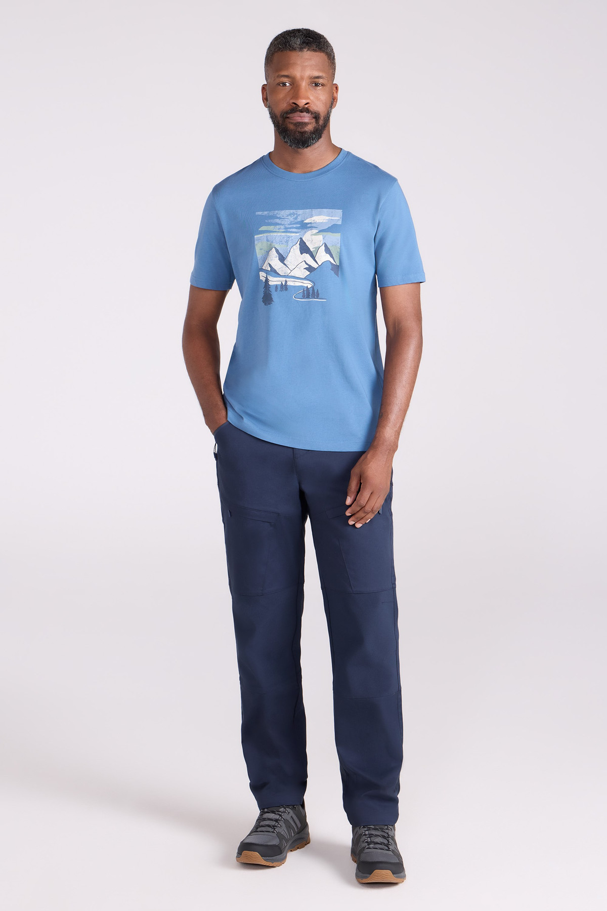 Mountain Landscape Graphic T-Shirt