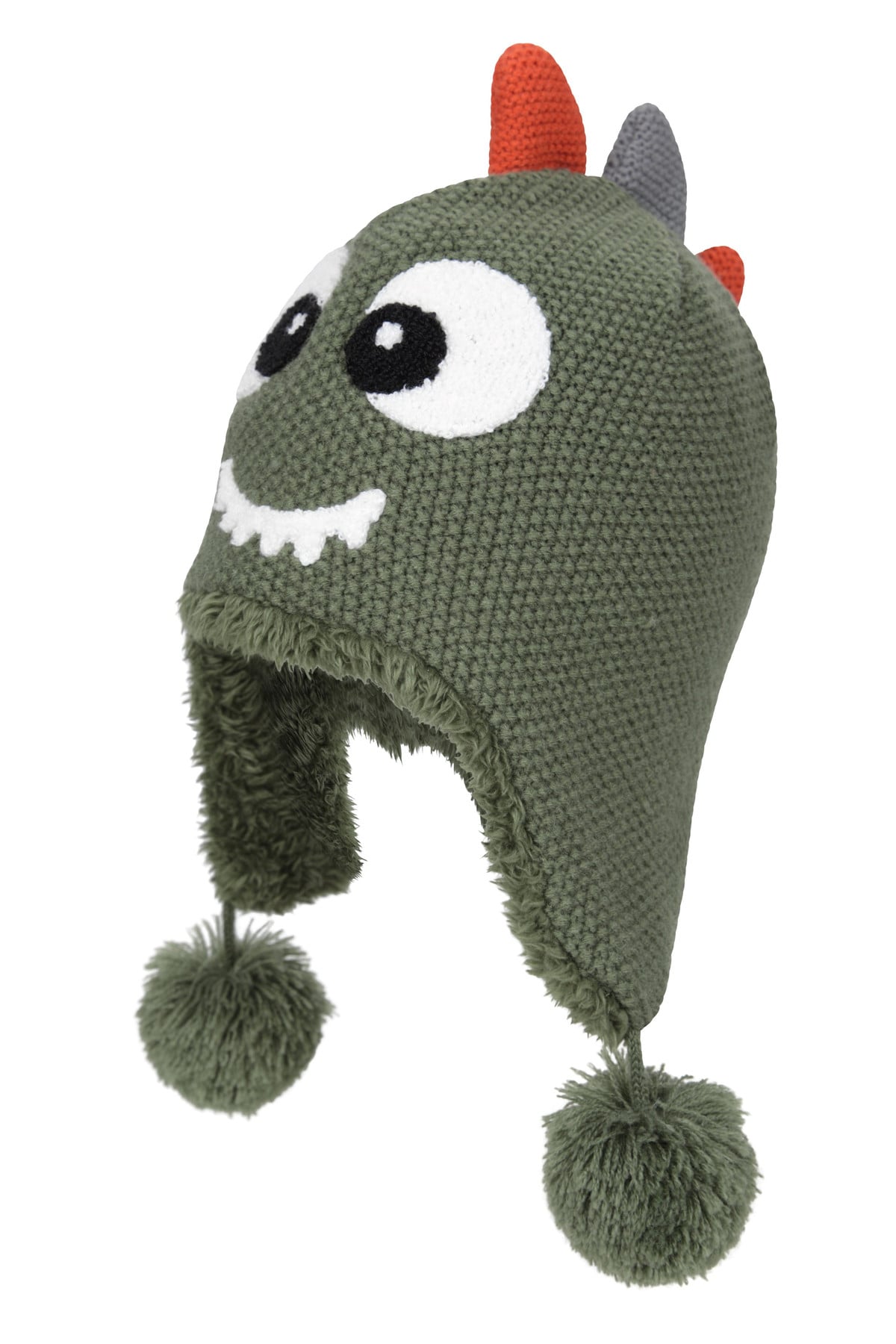 Dragon Kids Fur Lined Trapper and Glove Set