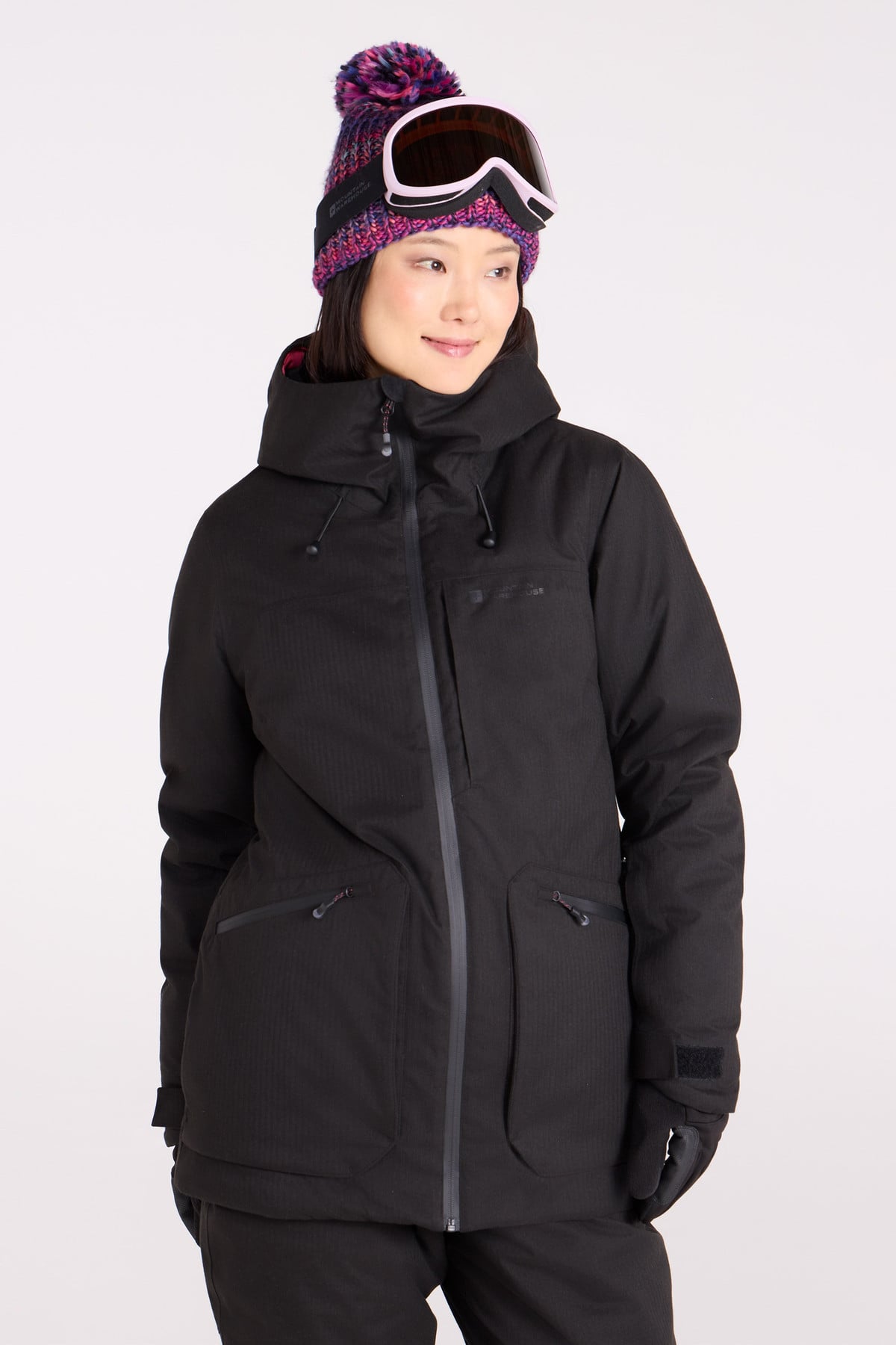 Verbier Womens Textured Waterproof Ski Jacket