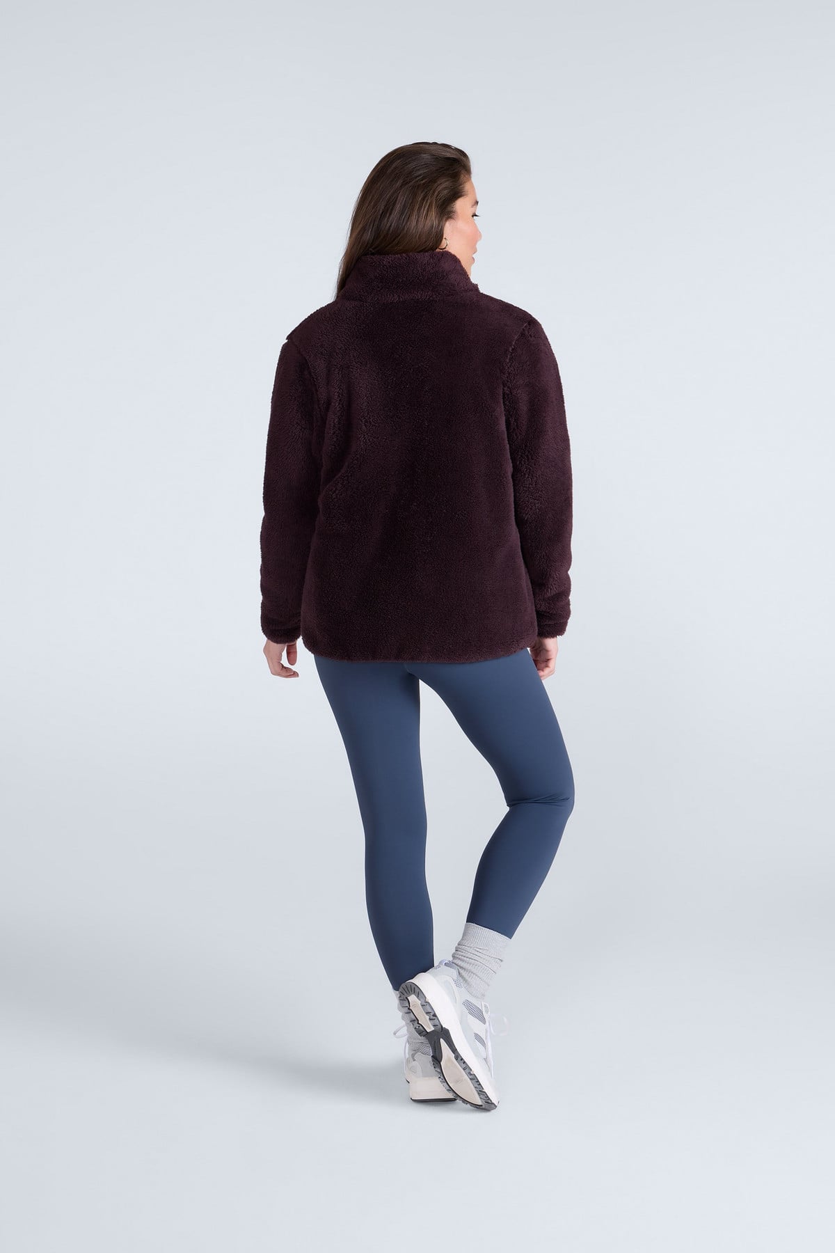 Teddy Womens Full Zip Fleece