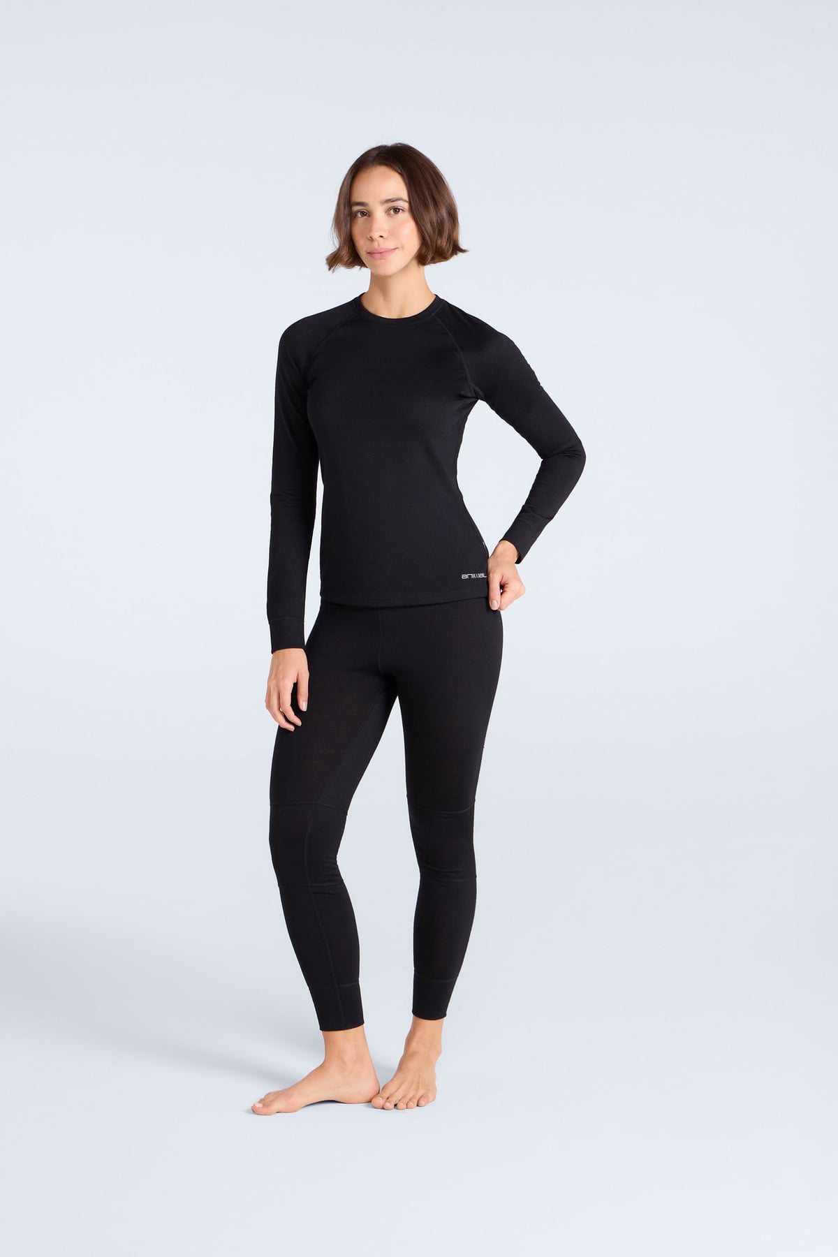Womens Merino Long Sleeve Baselayer Top