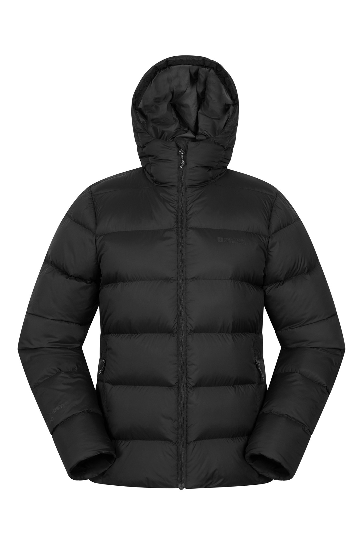 Stratus Womens Hooded Packable Extreme Down Jacket