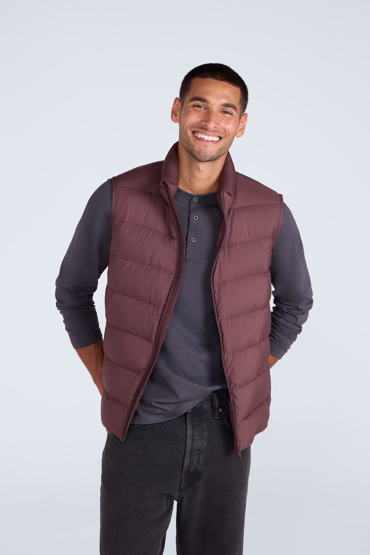 Mens Lightweight Down Gilet