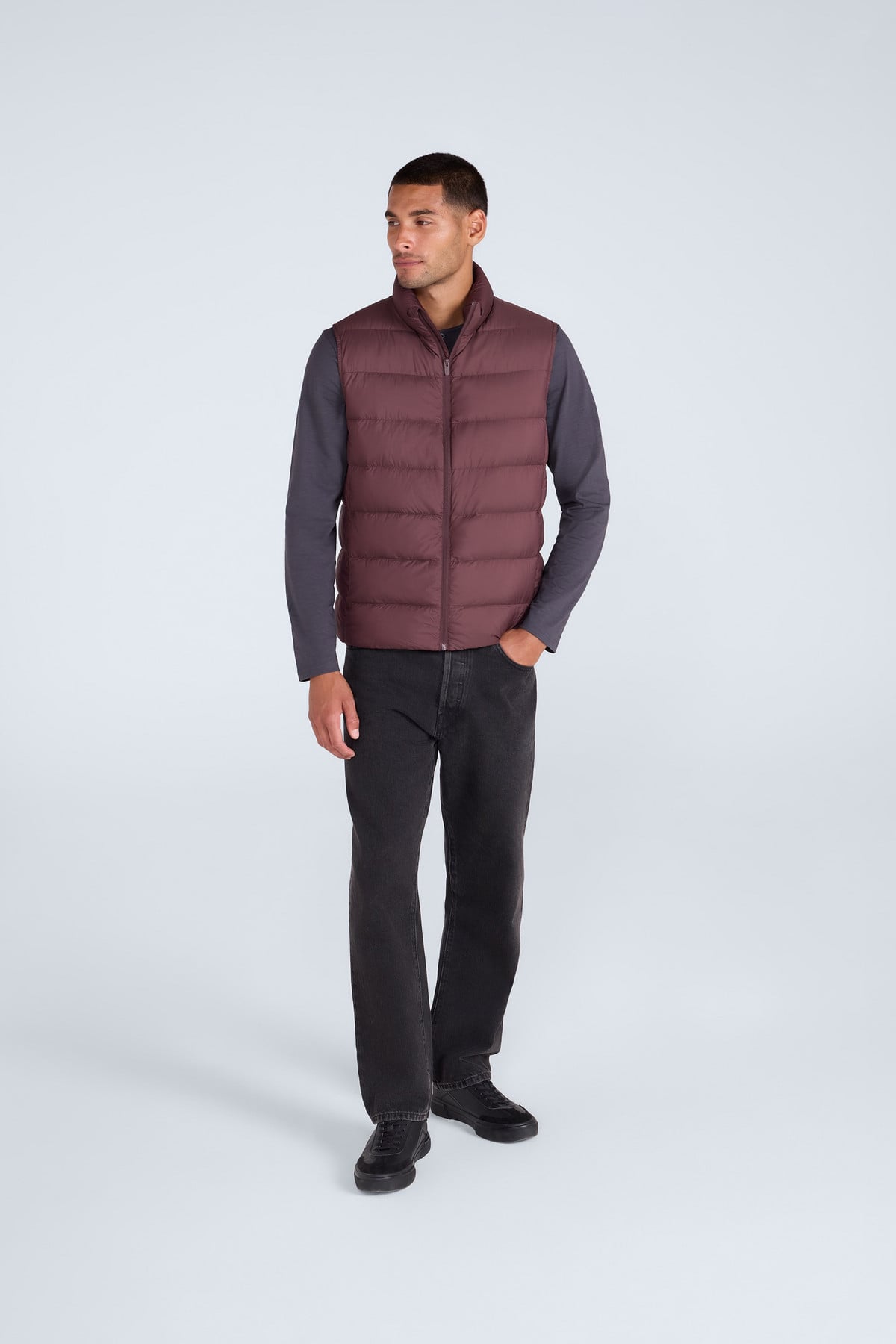 Mens Lightweight Down Gilet