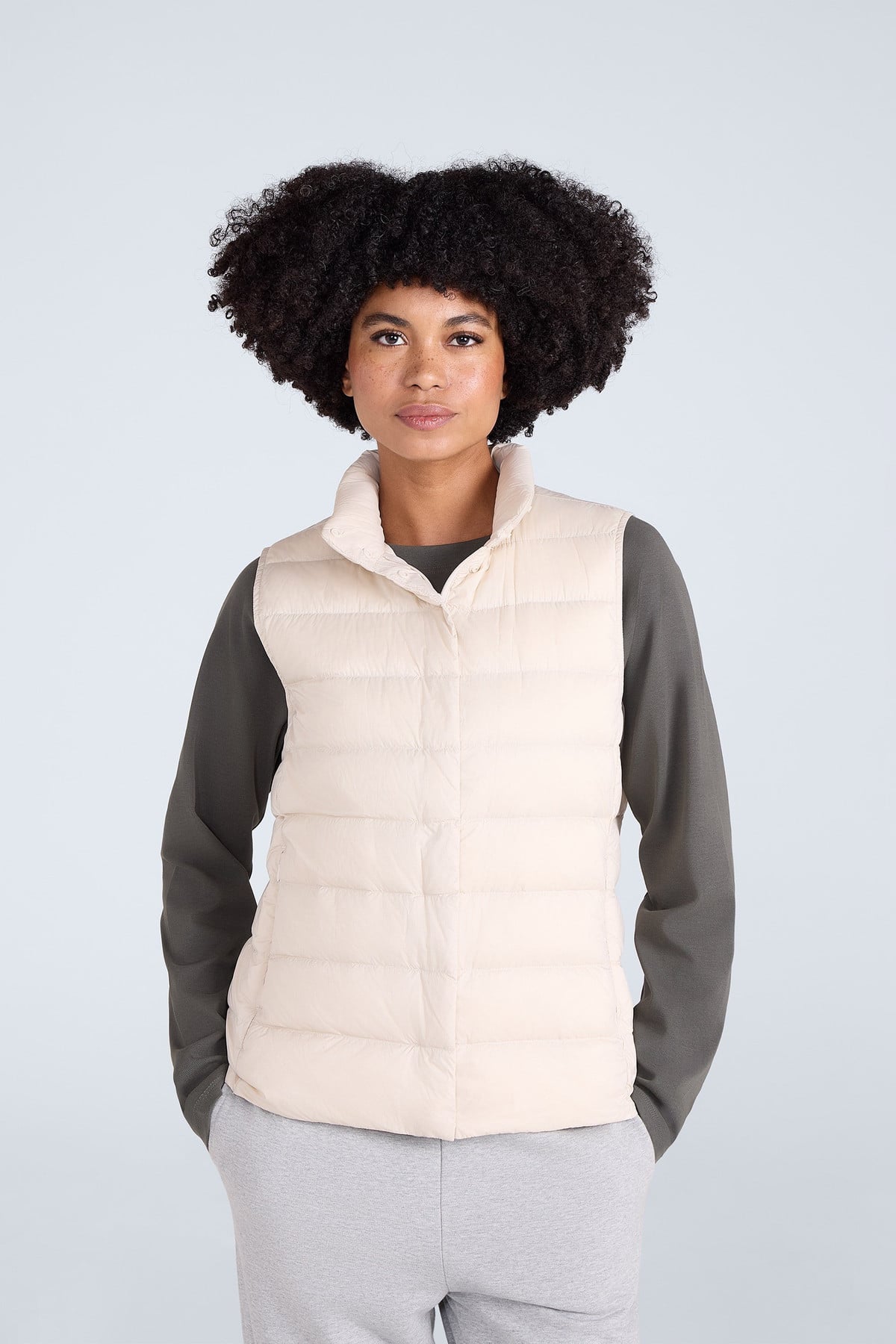 Womens Lightweight Down Gilet