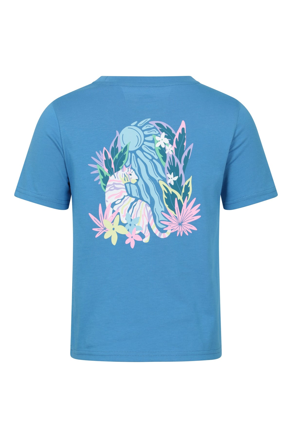 Floral Tiger Kids Short Sleeve Tee