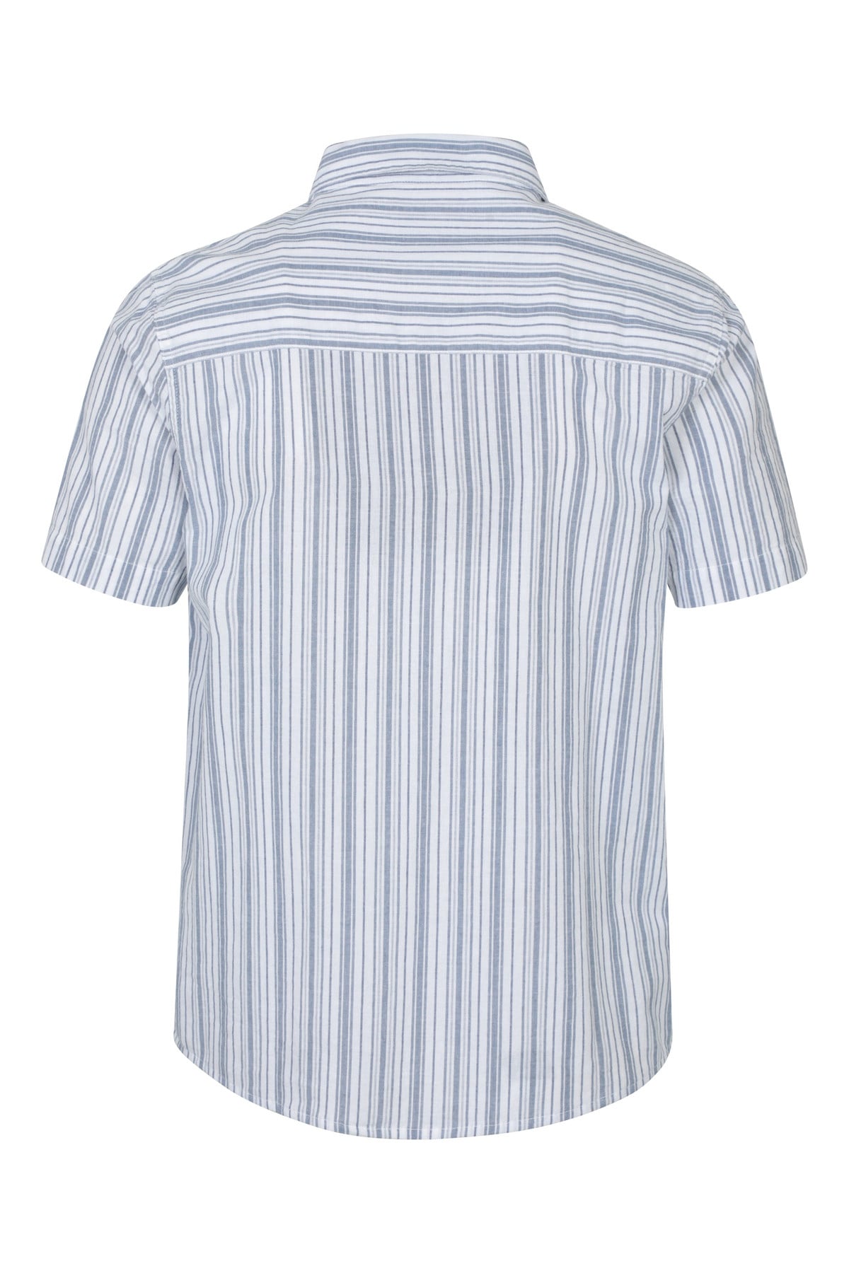 Derby Mens Stripe Cotton Short Sleeve Shirt