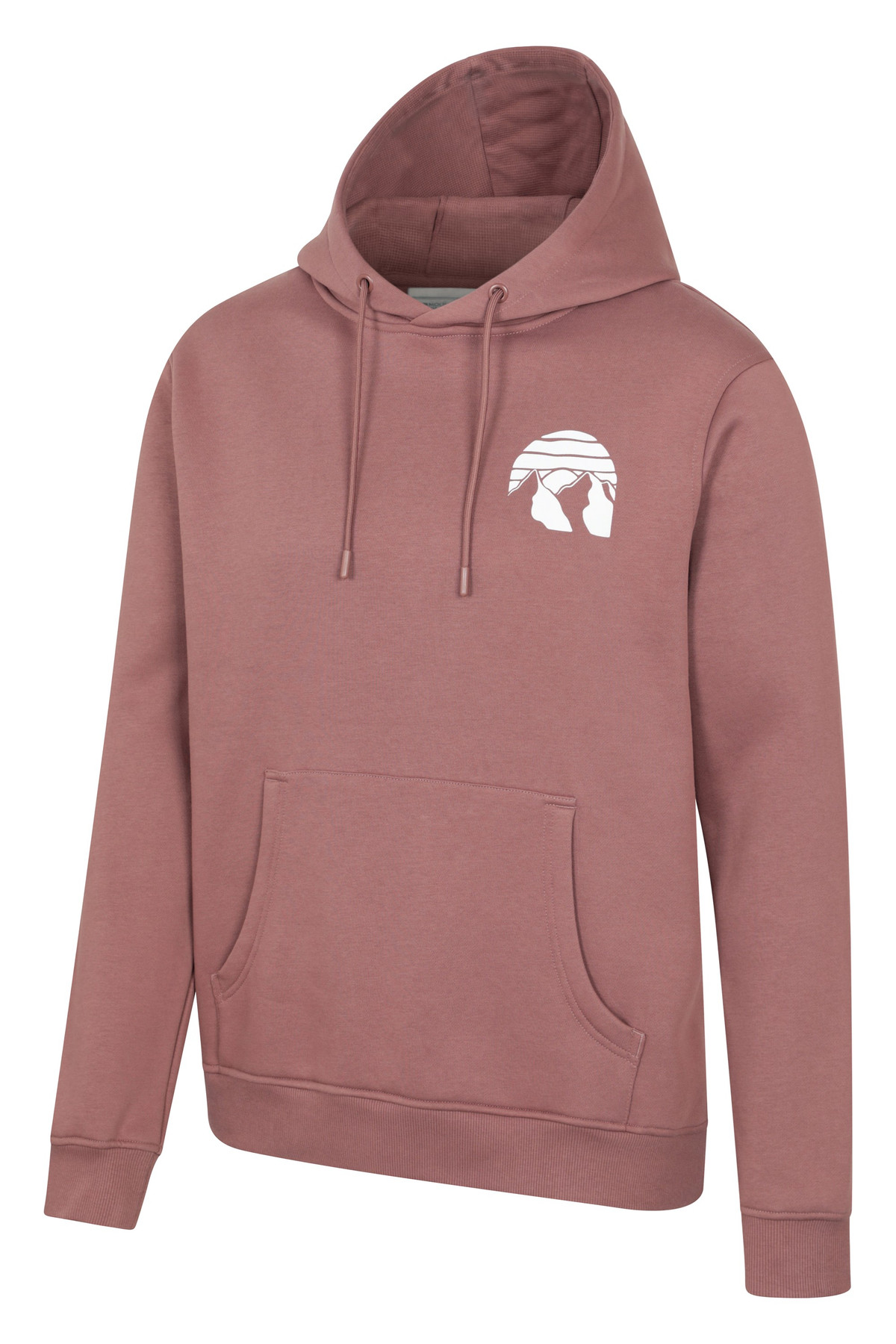 Mountain Badge Graphic Mens Hoodie