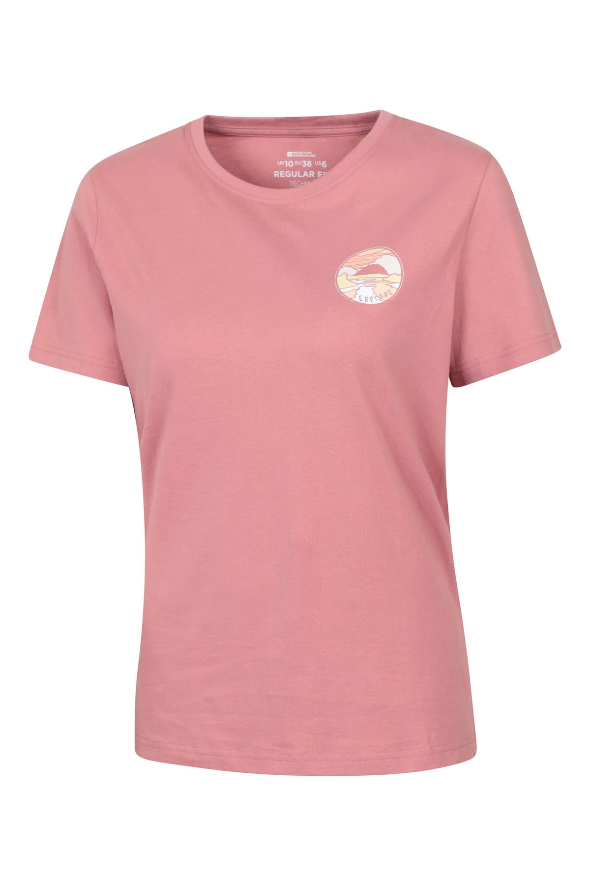 Landscape Womens Graphic Short Sleeve T-Shirt