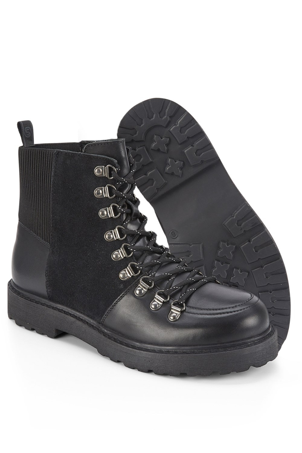 Claridge Mens Leather Lace Up Boots