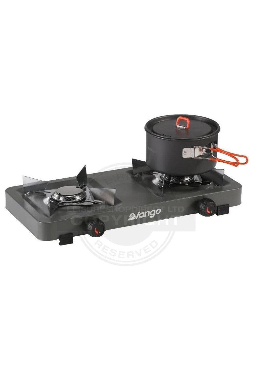 Compression Hobs Blaze Double Camping Gas Hob | Mountain Warehouse