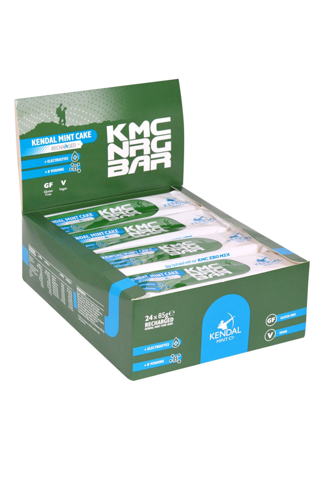KMC NRG BAR Kendal Mint Cake 24 Bars | Mountain Warehouse