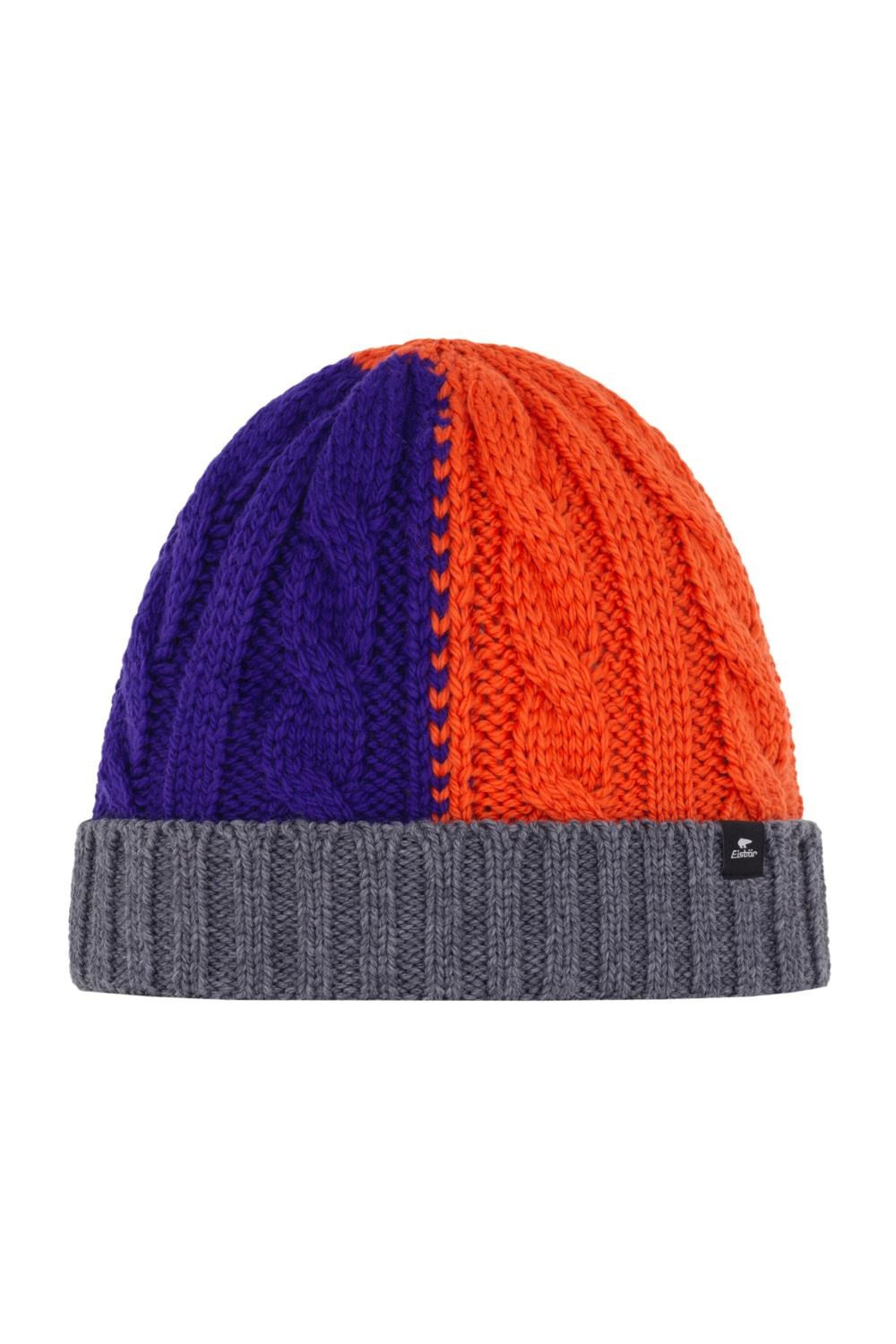 Engel Natuur, Merino muts voor dames en heren, 70% wol (kbT), 30% zijde, koper, One size