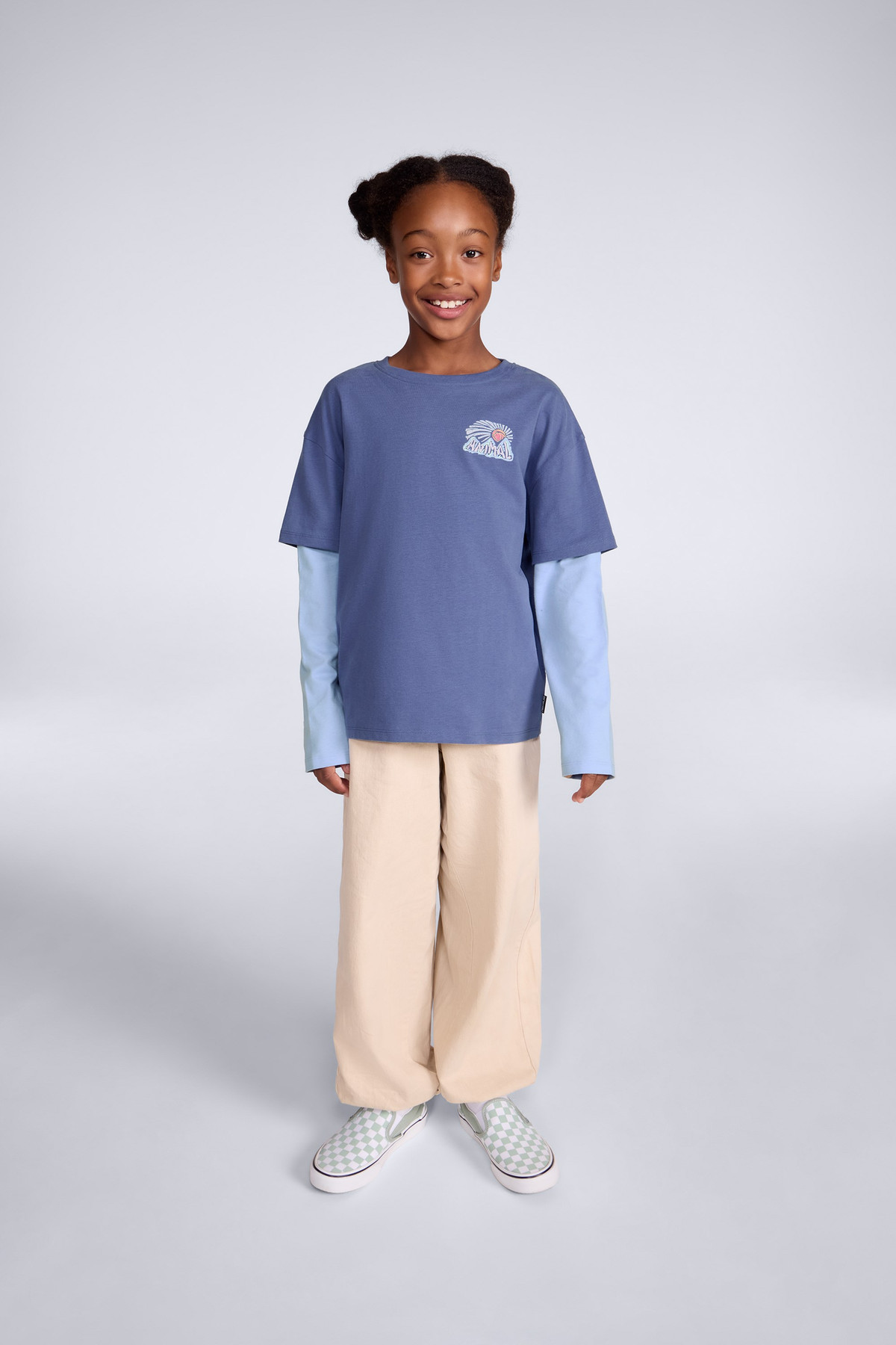 Ria Kids Double Sleeve T-Shirt