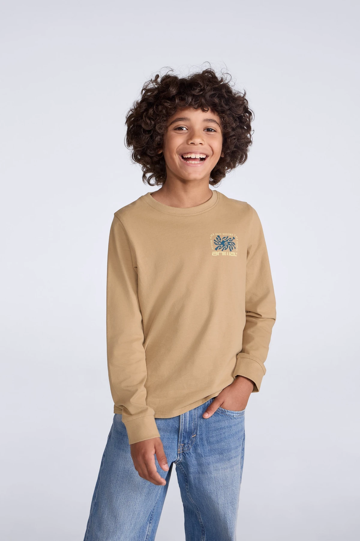 Kids Graphic Long Sleeve Tommy T-Shirt