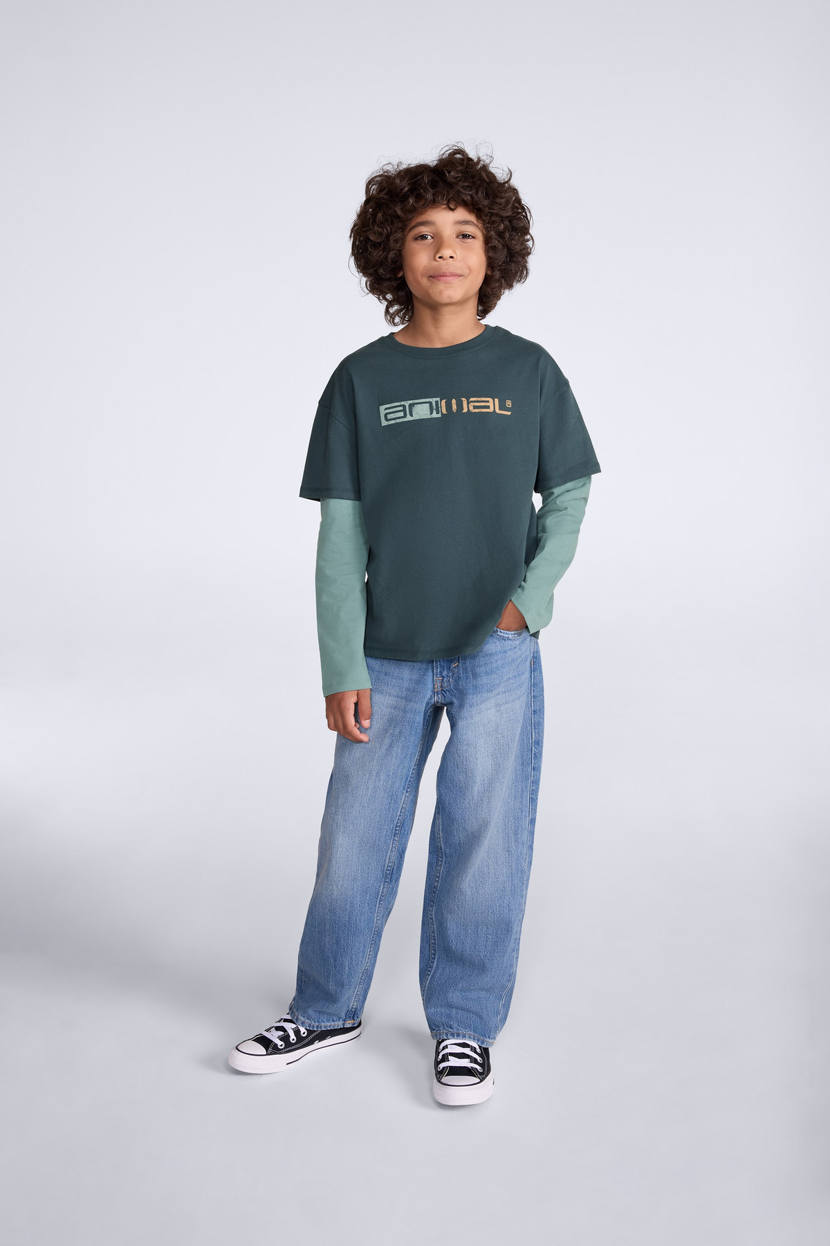 Rio Kids Double Sleeve T-Shirt
