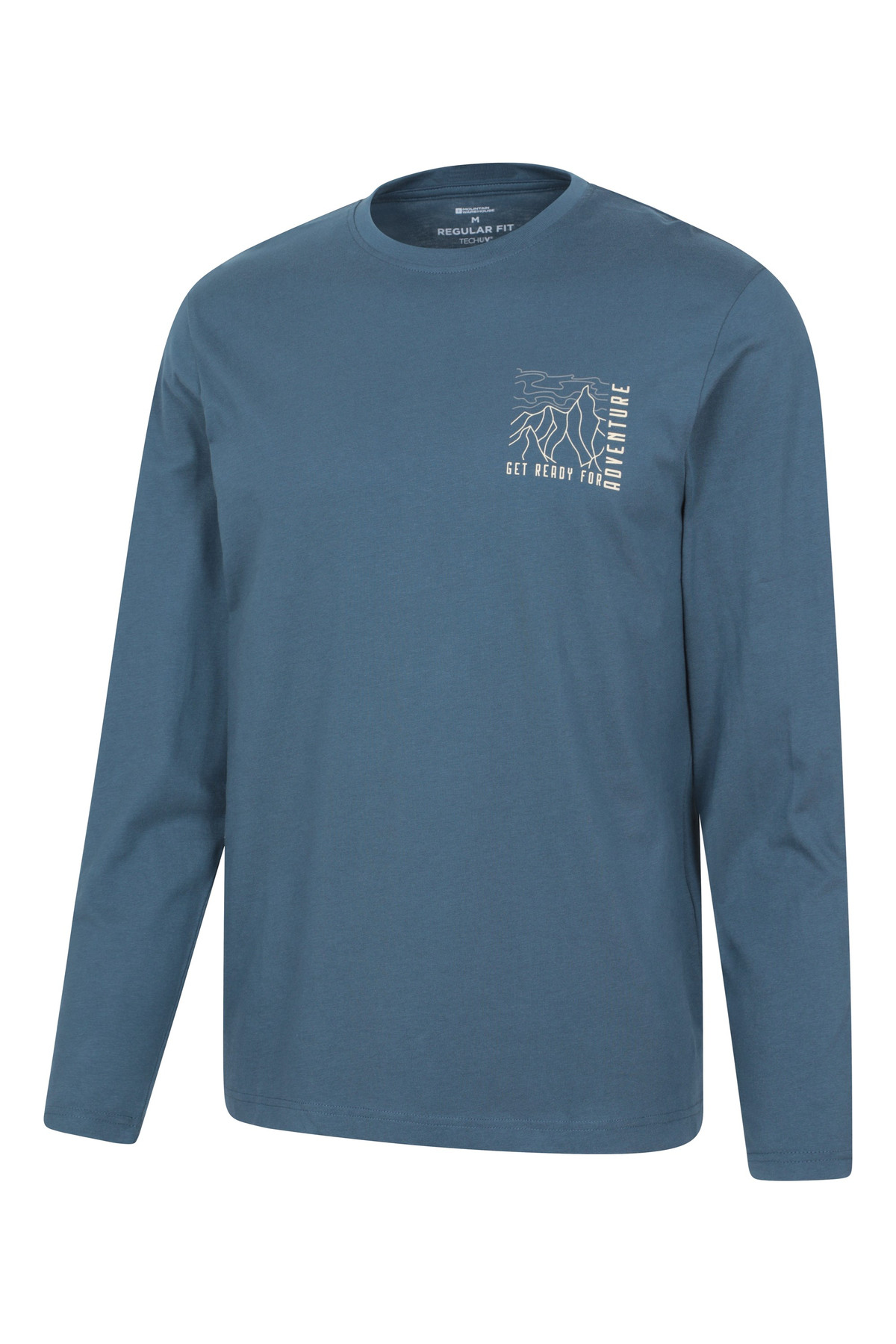Get Ready For Adventure Mens Long Sleeve Graphic Tee