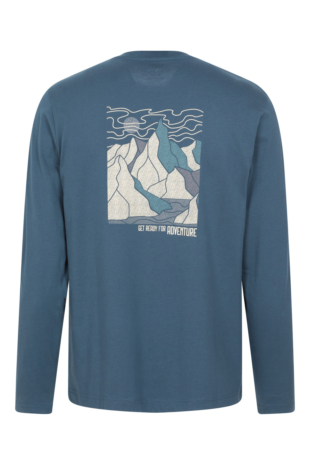 Get Ready For Adventure Mens Long Sleeve Graphic Tee