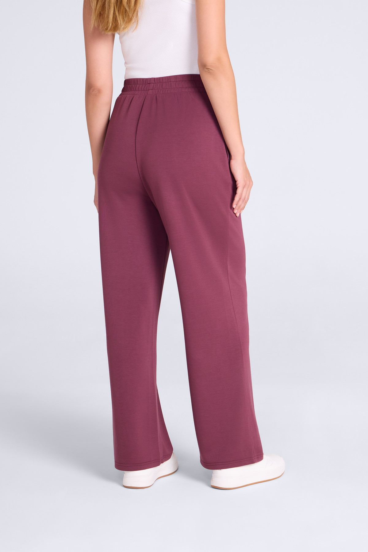 Womens Travel Scuba Straight Leg Joggers