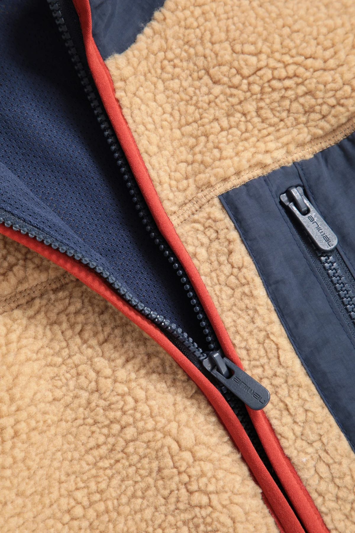 Bailey Mens Patch Pocket Borg Jacket