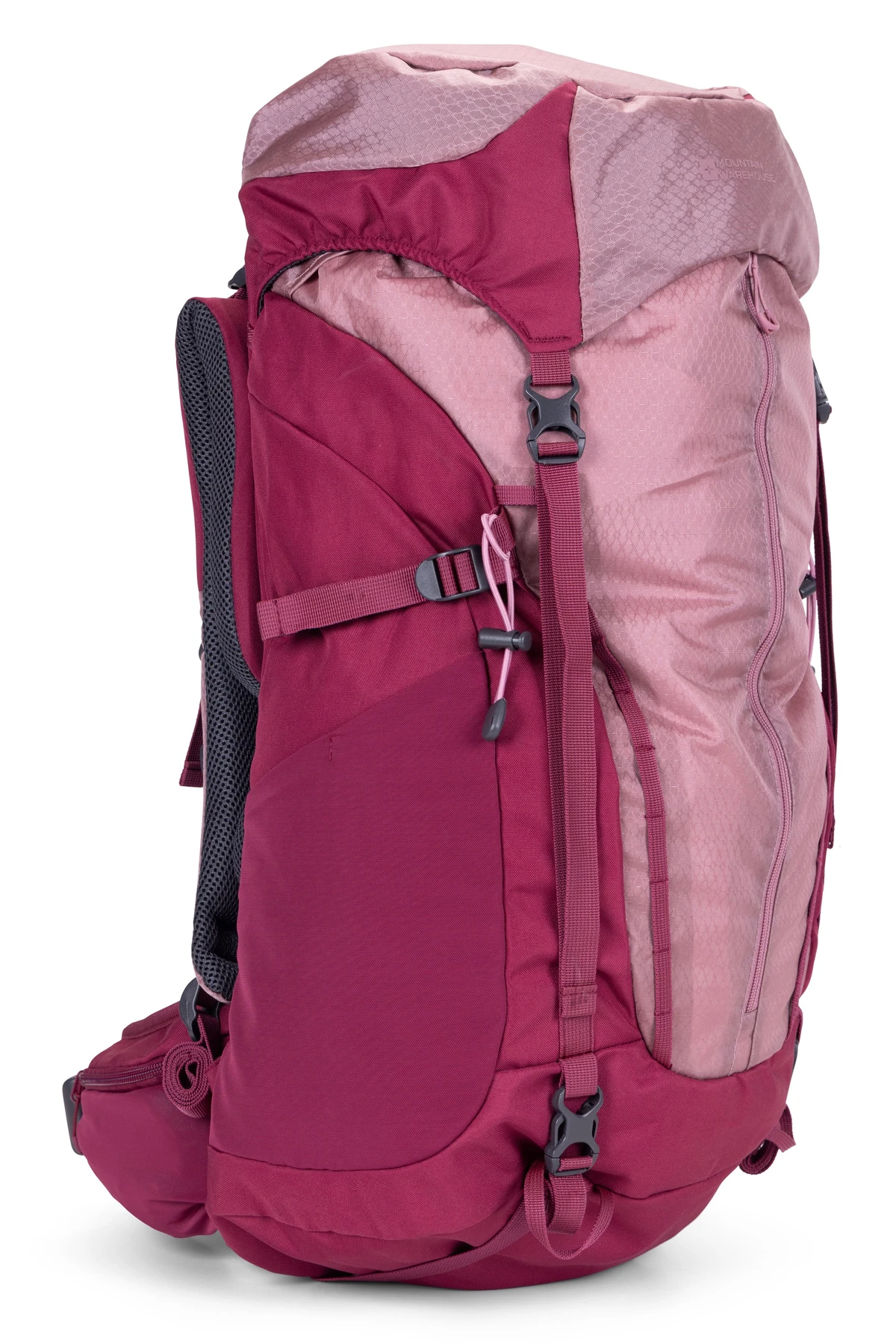 Mountain Guide Backpack Canyon Zip Front 50L Backpack Womens | Mountain Warehouse Australia