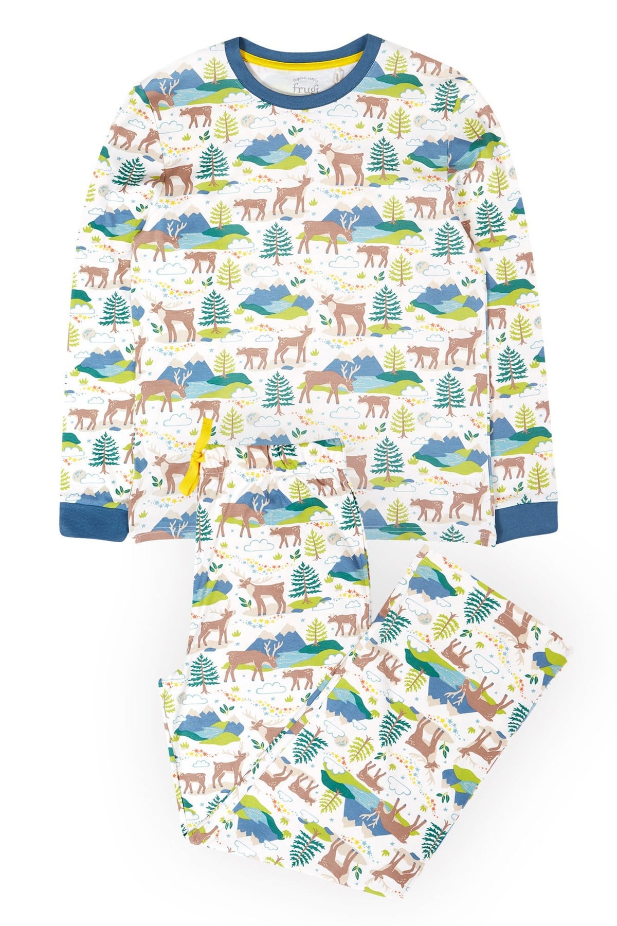 Mens 100% Organic Cotton Mens Penzance Pyjamas | Mountain Warehouse