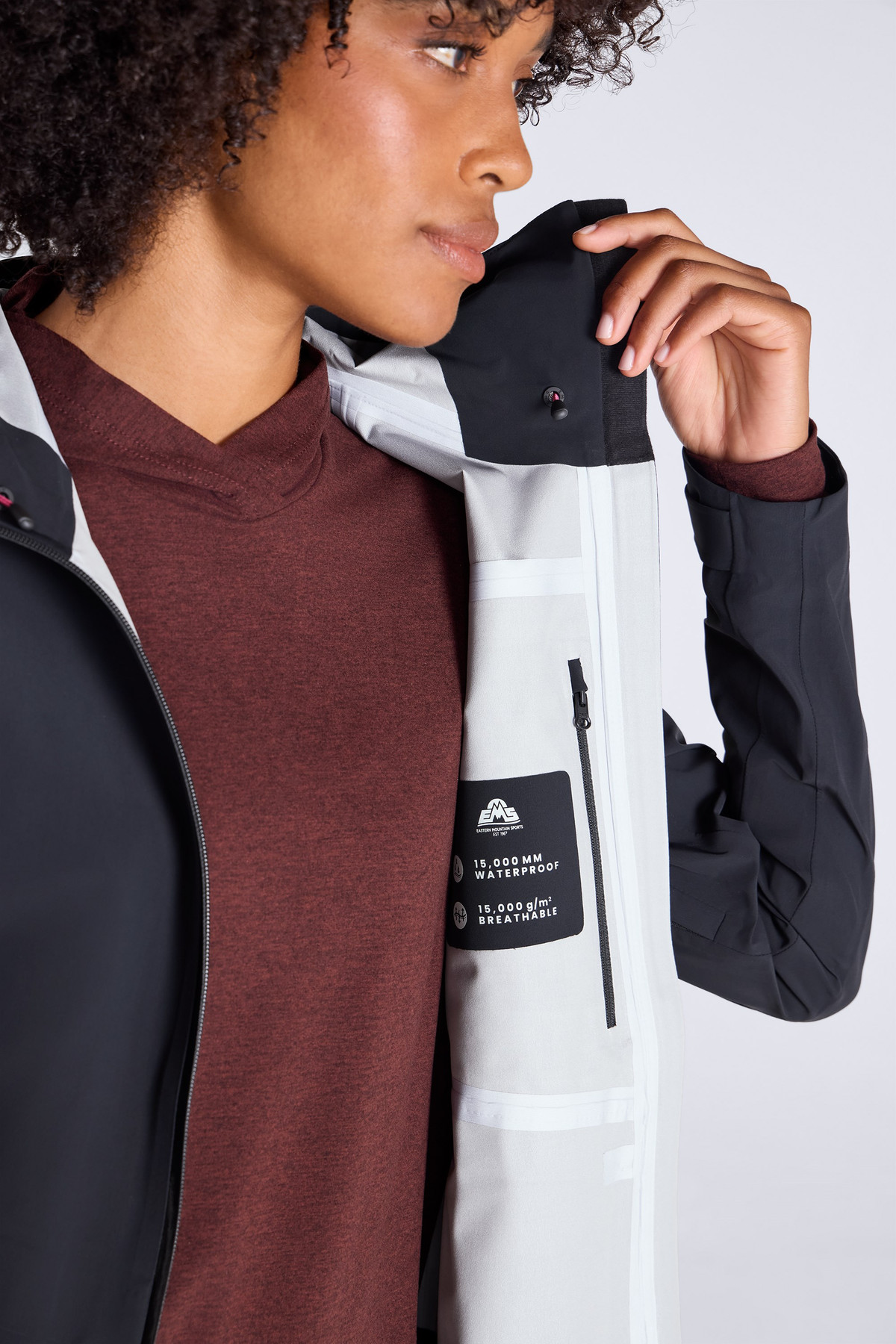 EMS Hartwell Extreme 3 Layer Women’s Waterproof Packable Jacket