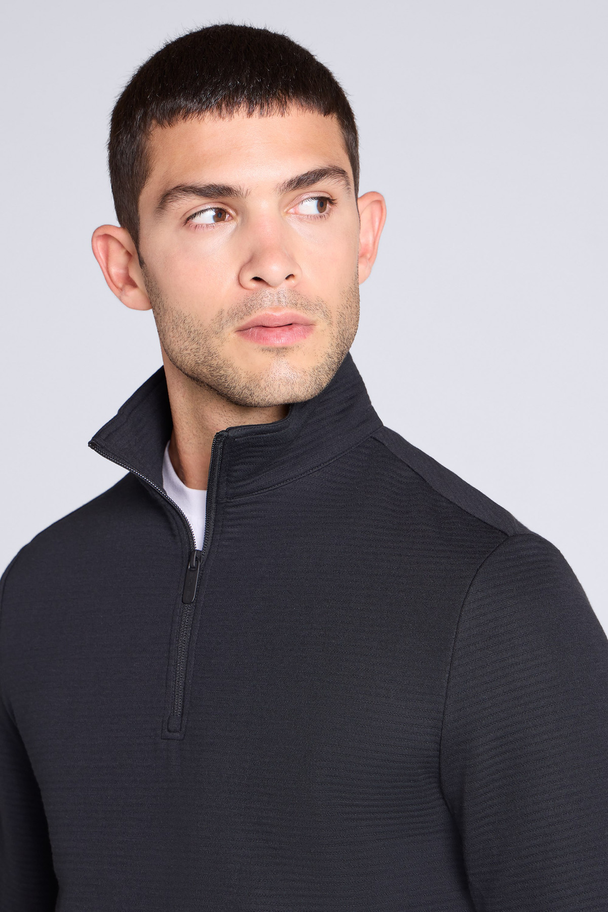 Sebastian Mens Ottoman Rib Fleece