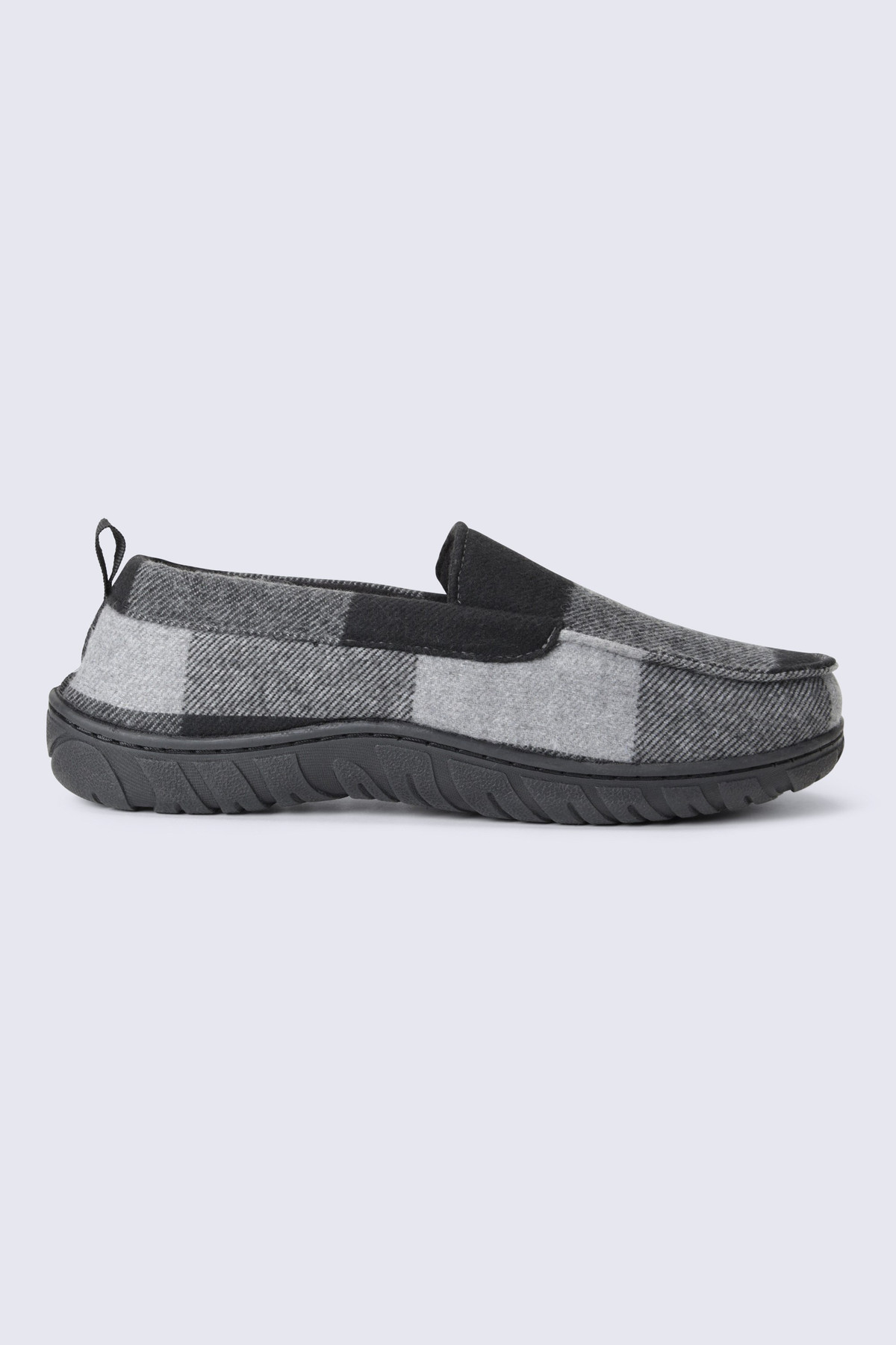 Dustin Mens Checked Slippers