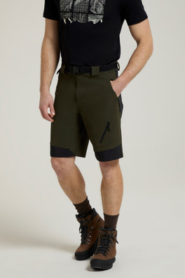 Forest Mens Trekking Shorts - Green