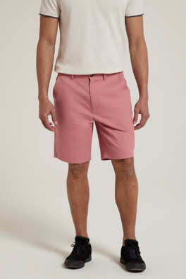 Woods Mens Chino Shorts - Pink