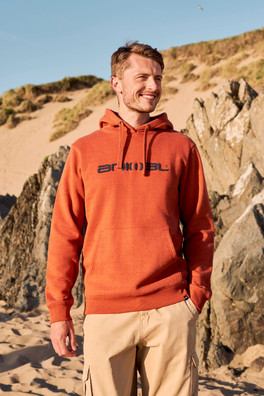 Rocky Mens Hoodie - Orange