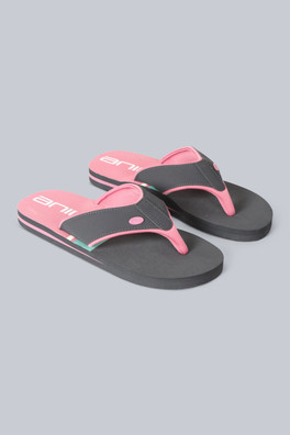 Swish Womens Flip-Flops - Charcoal