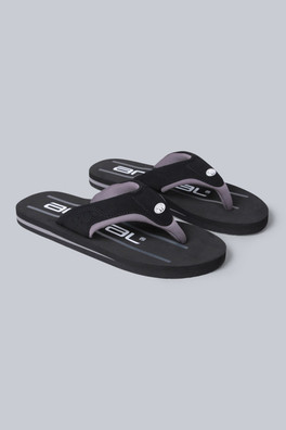 Jekyl Mens Flip-Flops - Jet Black