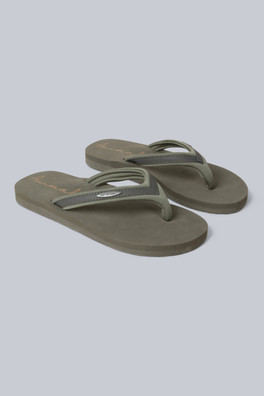 Swish Womens Flip-Flops - Dark Khaki