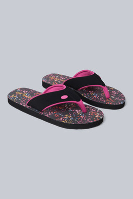 Swish Womens Flip-Flops - Chrome