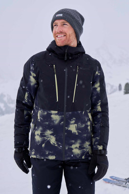 Infinite Extreme Mens Waterproof Ski Jacket - Khaki