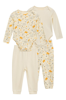 Baby Four Piece Set - Beige