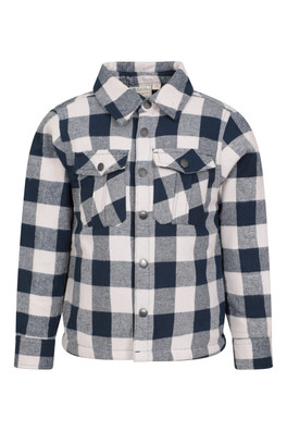 Orion Kids Shacket - Navy