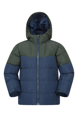 Jasper II Kids Water Resistant Ski Jacket - Khaki