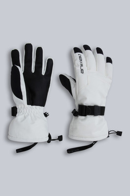 Flow Womens Snow Gloves - White