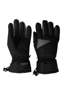 Extreme Kids Waterproof Ski Gloves II - Black