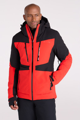 Intergalactic Mens Extreme Waterproof Ski Jacket - Active Red