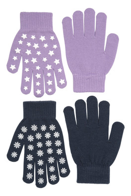Magic Grippi Kids Glove 2-Pack - Navy