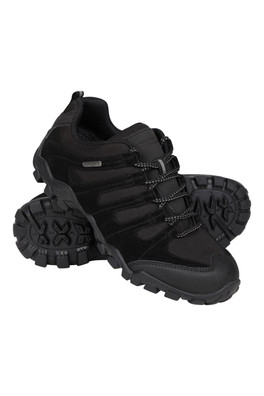 Belfour Womens Waterproof Walking Shoes - Black