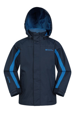 Samson II Kids Waterproof Jacket - Navy
