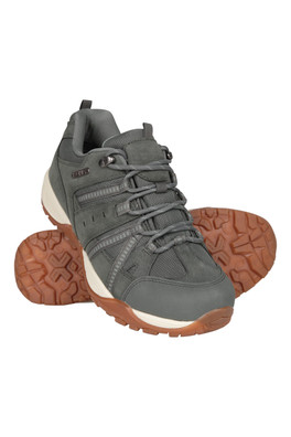 Direction II Womens Wide-Fit Waterproof Walking Shoes - Khaki